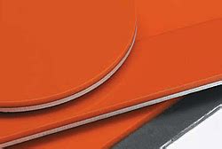 metal backed rubber sheets|metal backed urethane.